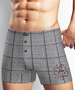 Трусы муж. Clever (3 XL, Белый/Черный)