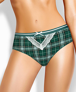 Трусы Clever (M, Т.Зеленый/Молочный)