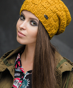 Шапка SuperShapka (54-58, Горчичный)