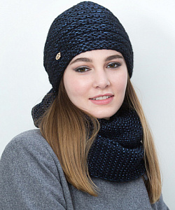 Шапка Fomas (Универсальный, Сине-Черный)