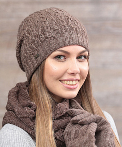 Шапка Fomas (Универсальный, Коричневый)