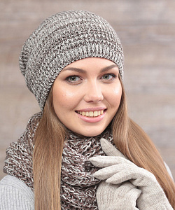 Шапка Fomas (Универсальный, Коричневый)