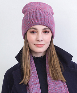 Шапка Fomas (Универсальный, Голубой/Розовый)