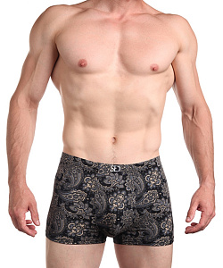 Трусы муж. Sergio Dallini (XL, Черный)