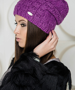 Шапка SuperShapka (54-58, Сиреневый)