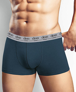 Трусы муж. Clever (XL, Т.Бирюзовый)