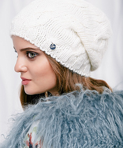 Шапка Gulyann (54-58, Белый)