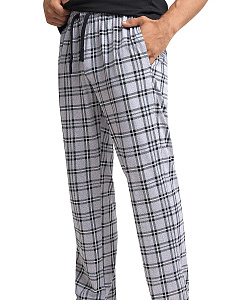 Брюки муж. Clever (M, Серый/Черный)
