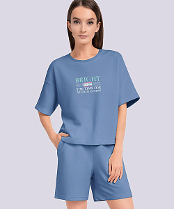 Шорты Clever (S, Джинсовый)