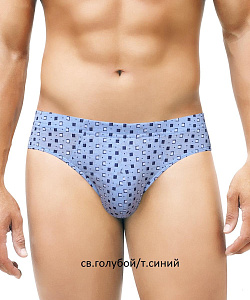 Трусы муж. Эйс (M, Св.Голубой/Т.Синий)