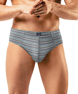 Трусы муж. Clever (L, Серый/Т.Синий)