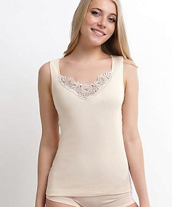 Майка Clever (4 XL, Св.Бежевый)