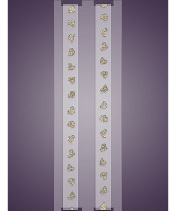 Бретельки Infinity (в размерах, Золотой)