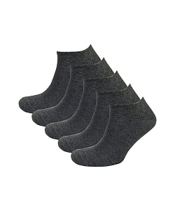 Носки муж. Uomo Fiero (29 ( 43-45 ), Т.Серый меланж)