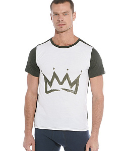 Футболка Comazo муж. (7, Т.Оливковый)