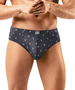 Трусы муж. Clever (XXL, Т.Синий/Белый)