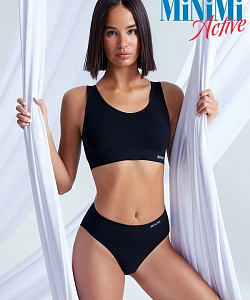 Майка-топ Minimi (L/XL, Черный)