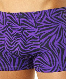 Трусы Lowry (XXL, Черно-фиолетовый)