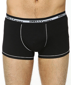 Трусы Snelly (XL, Черный)