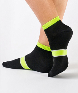 Носки Conte (25, Черный/Зеленый)