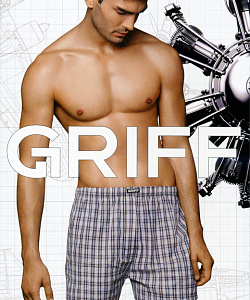 Трусы Griff (XXXL, Серый)