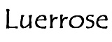 Luerrose